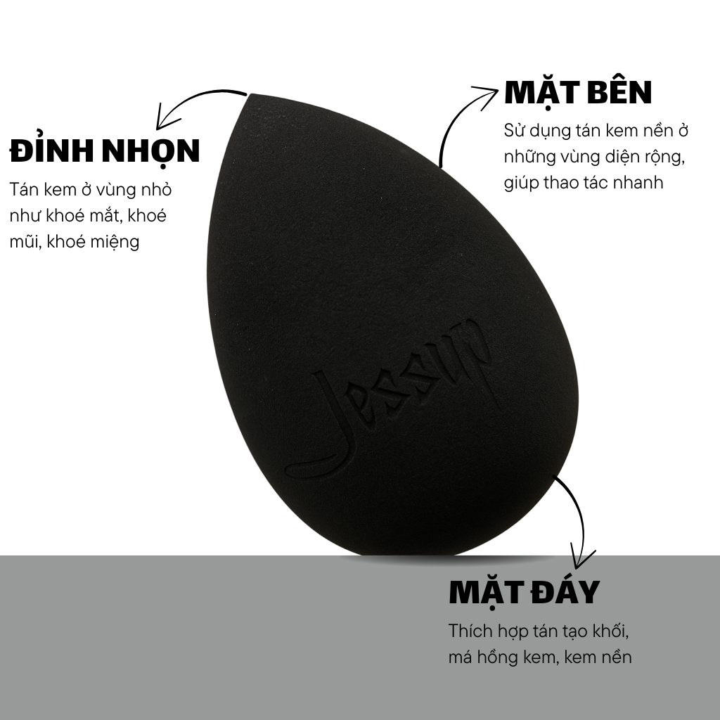Mút Trang Điểm JESSUP Miracle Complexion Sponge Size L J09